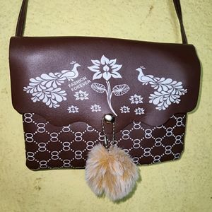 Brown Sling Bag