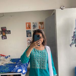 Blue Kurta