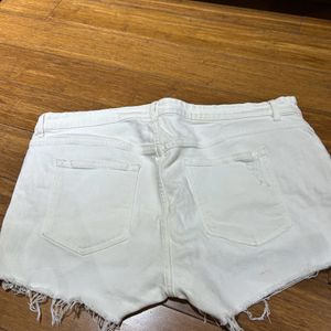 White Shorts