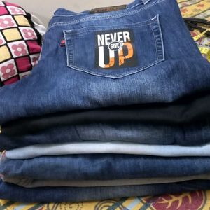 COMBO PACK OF 6 JEANS EACH ONE 299/-