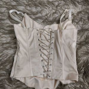 Cream Corset Top