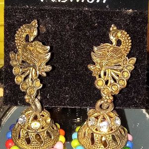 Beautiful Golden Earrings