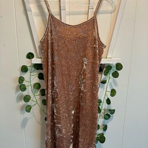 Golden Shimmer Bodycon Dress