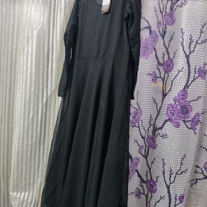 Brand New Black Full Length Dress For Women