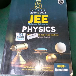 Last 5 Year PYQ Of Jee Mains And Advance