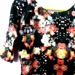 Floral Print Croptop