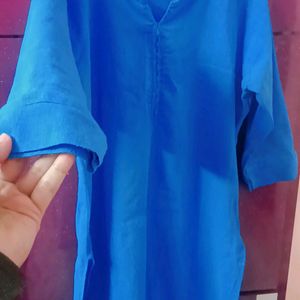 Combo💥🛍️❗😁 Kurta And Designer Cotton Gown