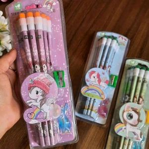 12 Lid UNICORN PENCILS🤗❤️