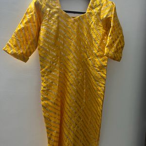 Yellow Beautiful Kurta Set