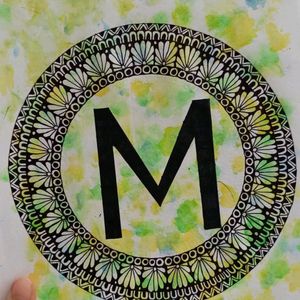 Mandala Letter Art