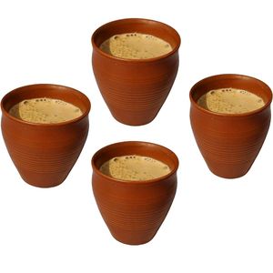 Mitti Tea Cup Kulhad Pack Of 4