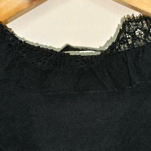 Trendy New Black Top For Women