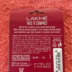 Lakme Face It Compact Combo Pack