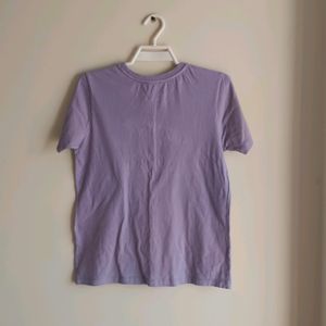 Forever 21 Tshirt Graphic Lavender