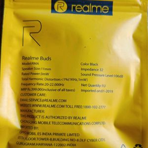 REALME EARPHONE PACK OF 2