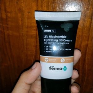 Nude & Warm Beige Shade Of Derma Co. BB Cream