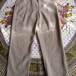 Beige Formal Pant