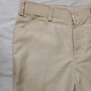 Beige Formal Pants