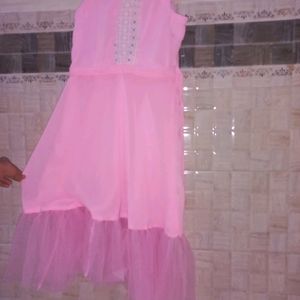 A Baby Pink Dress