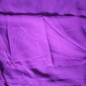 Purple embroided georgette tunic