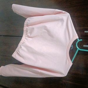 Sale Pink 🩷 Crop Sweatshirt