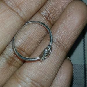 Pure Silver Ring For Girls