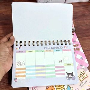 Kawaii Weekly Planner - 1 Piece