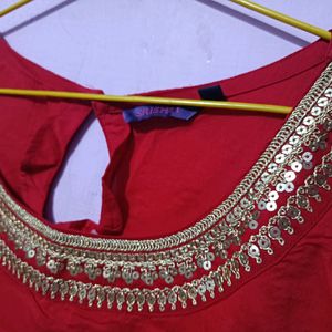 Women Red Top