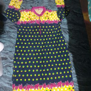 Collar Neck Kurta For Women