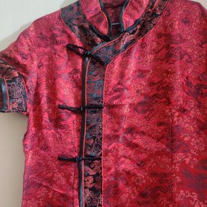 Red Cheongsam (Chinese Dress)