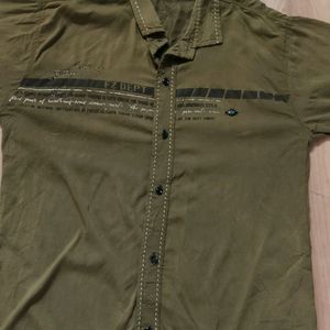 Olive Green Shirt