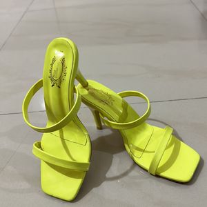 Shoetopia Neon Green EU 35 Heels