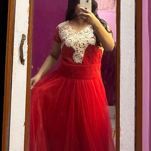 Red Ball Gown