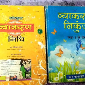 APS 6th Hindi And Sanskrit Grammar Or Vyakaran