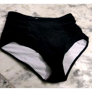 High Waist Black Panty