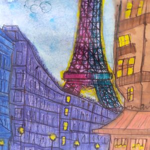 PARIS LANDSCAPE PAINTING