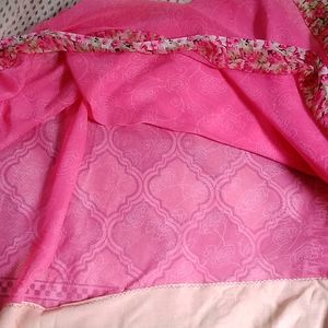 Pink Daily Wear Saree