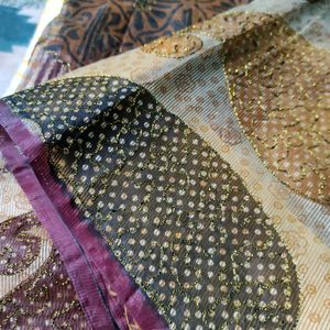 Benarasi Kota Dariya Saree With Zari Work