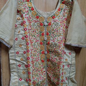 Chanderi Kurti