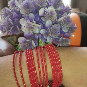 Beautiful Red Bangles