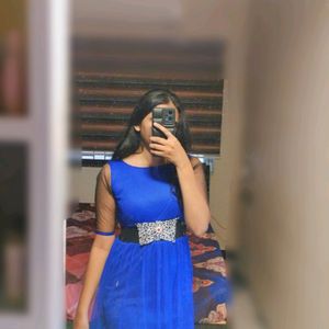 Blue Party Dress