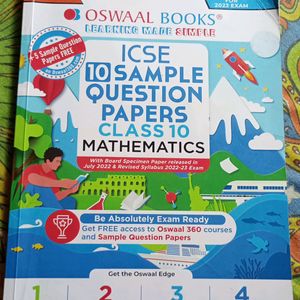 Icse 10 Sample Question Papers Mathematics