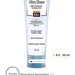 Neutrogena Sunscreen