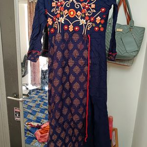 Full Length Beautifully Embroidert Kurti