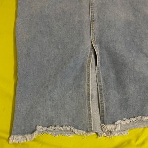 Denim Skirt Korean