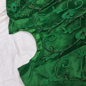 DARK GREEN KURTA