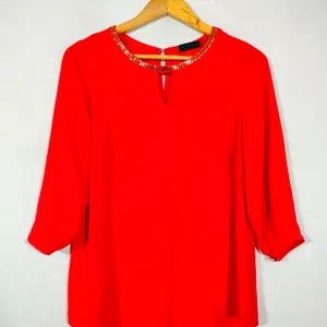 Red Casual Top (Women's)