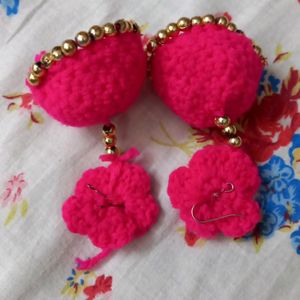 Woollen Ear Ring