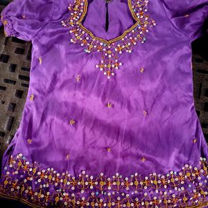 Purple Choli