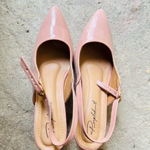 New Nude Pink Pointed Heel👠